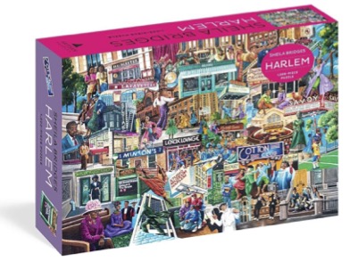 Harlem Jigsaw Puzzle By Sheila Bridges. The spirit of Harlem, with Harlem Shake in the middle!