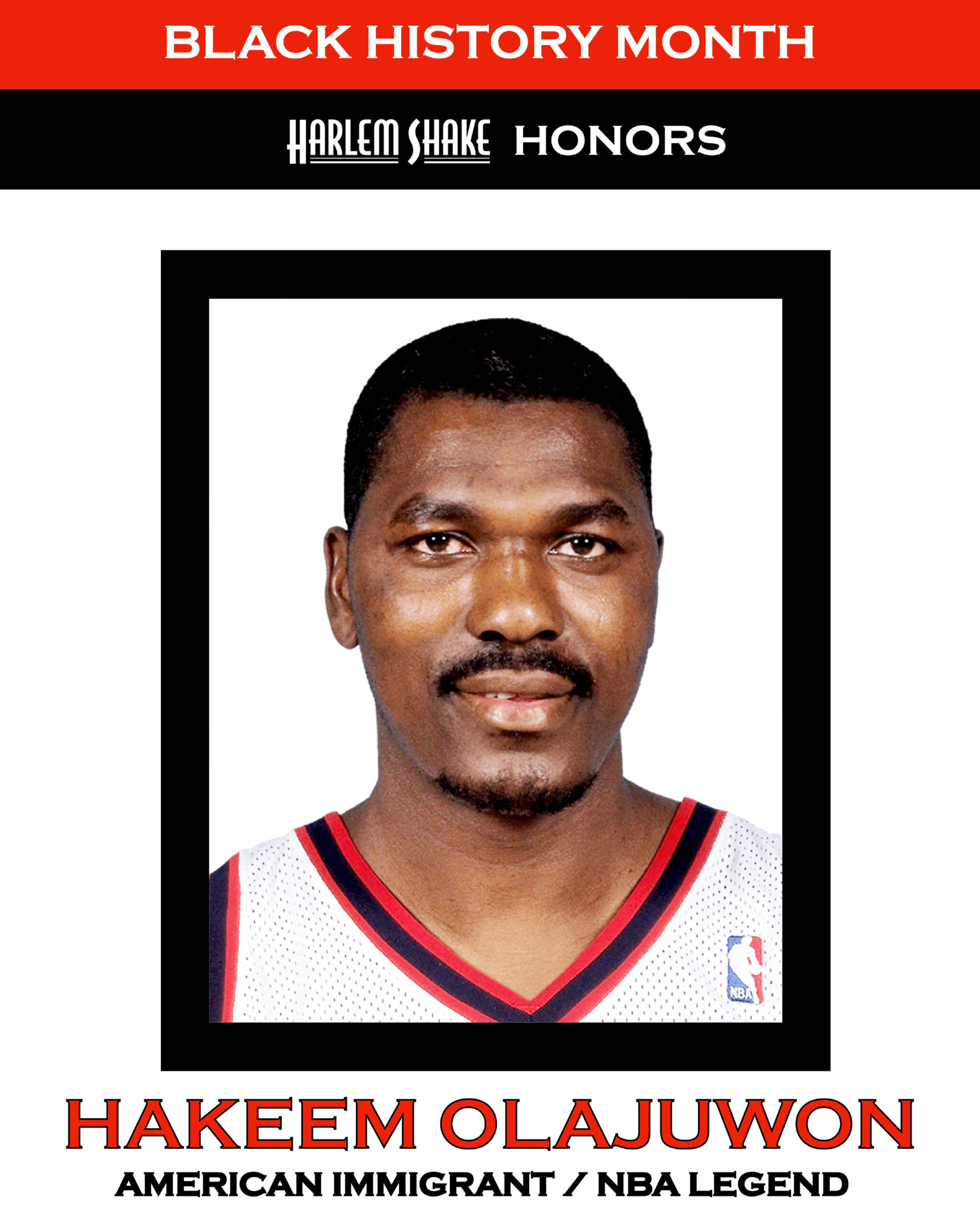Harlem Shake honors Black History Month 2026 with Hakeem Olajuwon
