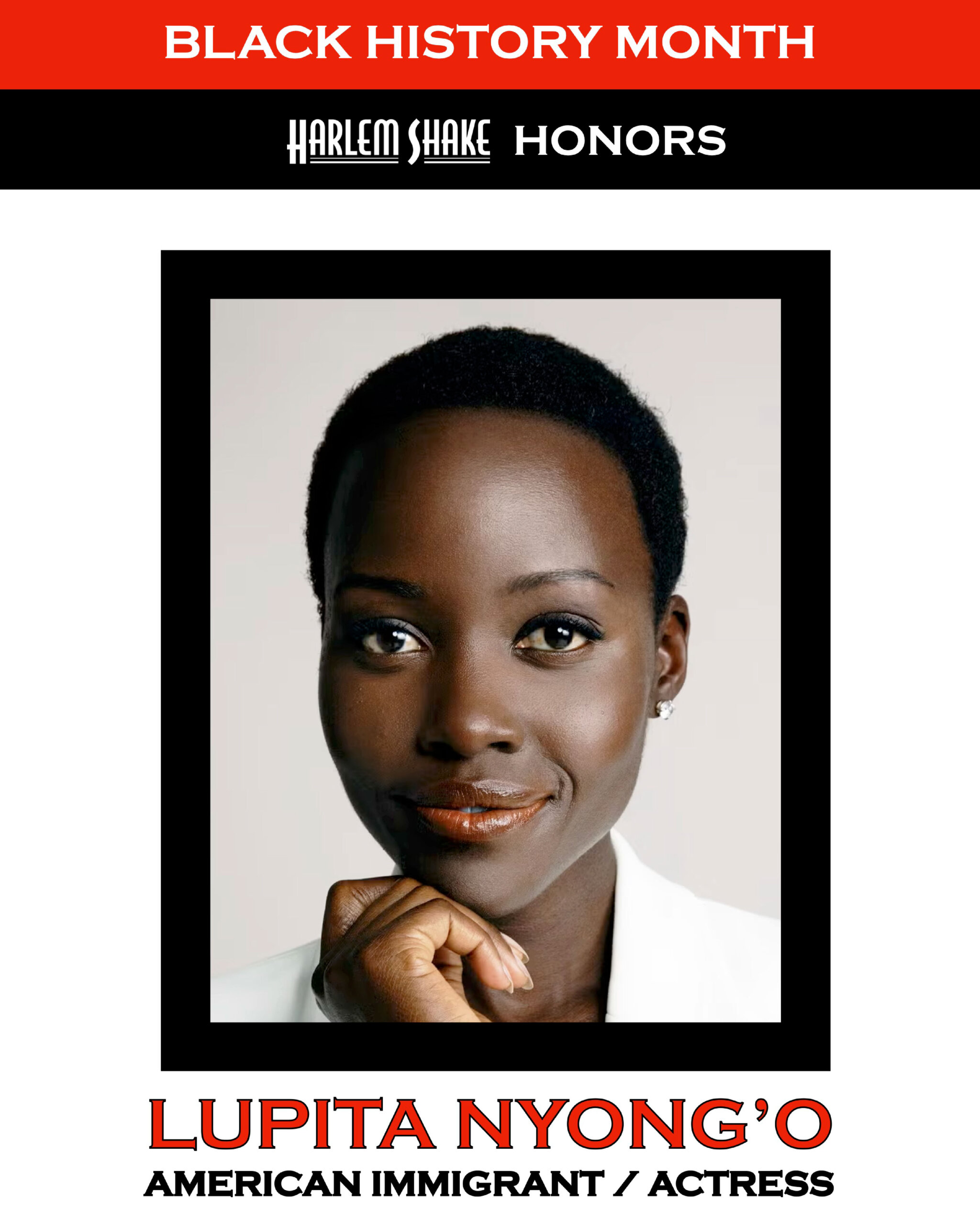 Harlem Shake honors Black History Month 2026 with Lupita Nyong'o